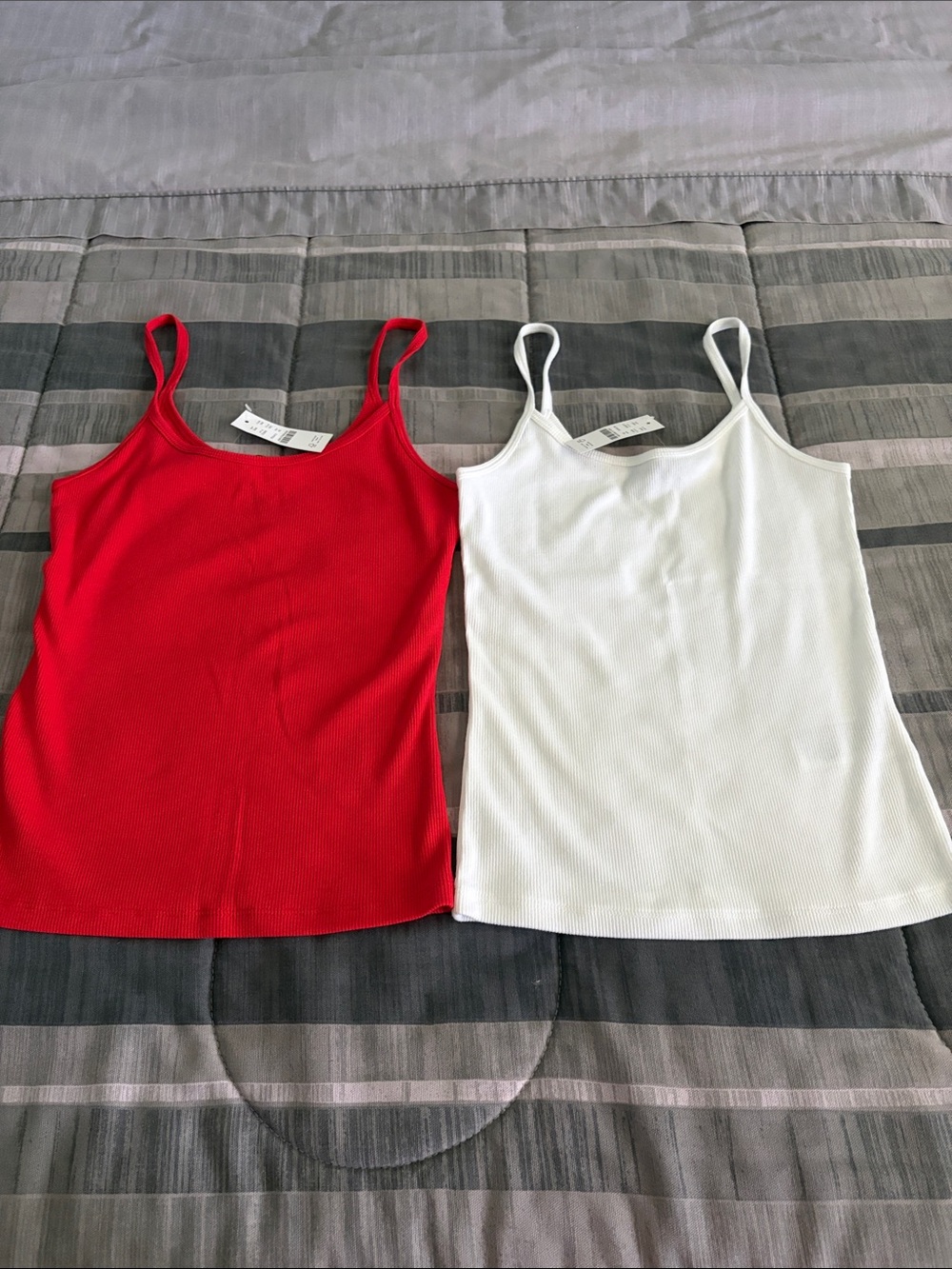 Bundle of 2 J Crew Rib Tanks XS